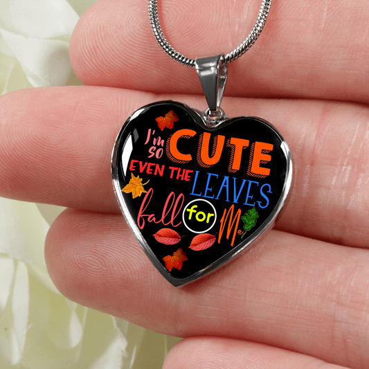 I'm So Cute, Even The Leaves Fall For Me