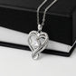 To Beautiful Wife - Love You Always Heart Necklace