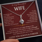 To My Beautiful Wife - Alluring Beauty Necklace