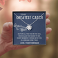 The Greatest Catch - Love Your Fisherman - Love Knot Necklace