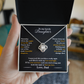 To My Lovely Daughter - Always Keep Me In Your Heart - Love Dad - INCLUDES FREE SHIPPING