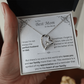 To The Best Mom in The World - Necklace - Mother's Day Gift