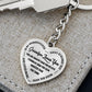Grandpa Loves You - Heart Keychain