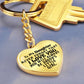 Daddy's Little Girl - Heart Keychain
