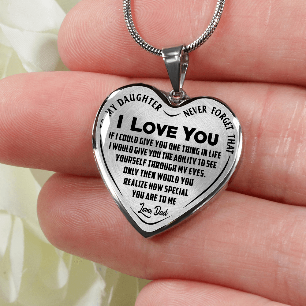 Daughter - I Love You - Dad