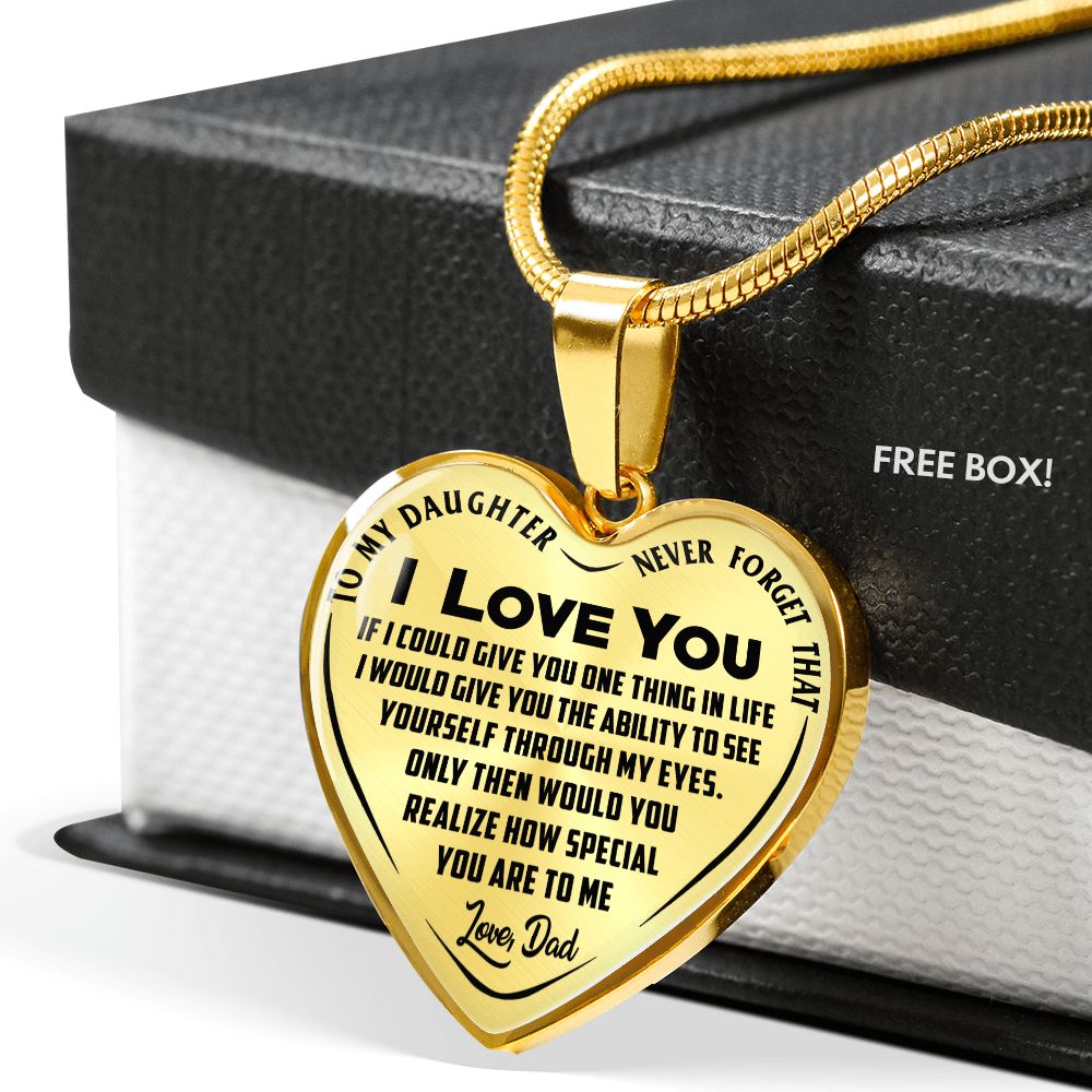 Daughter - I Love You - Dad