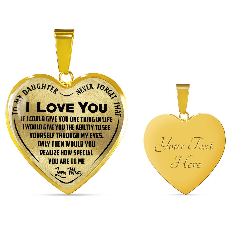 Daughter - I Love You - Mom