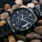 Son - Through Good Times & Bad - Engraved Black Chronograph Watch