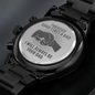 Son - Through Good Times & Bad - Black Chronograph Watch