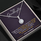 I Hugged This Little Pendant - Love Grandma - Eternal Hope Necklace