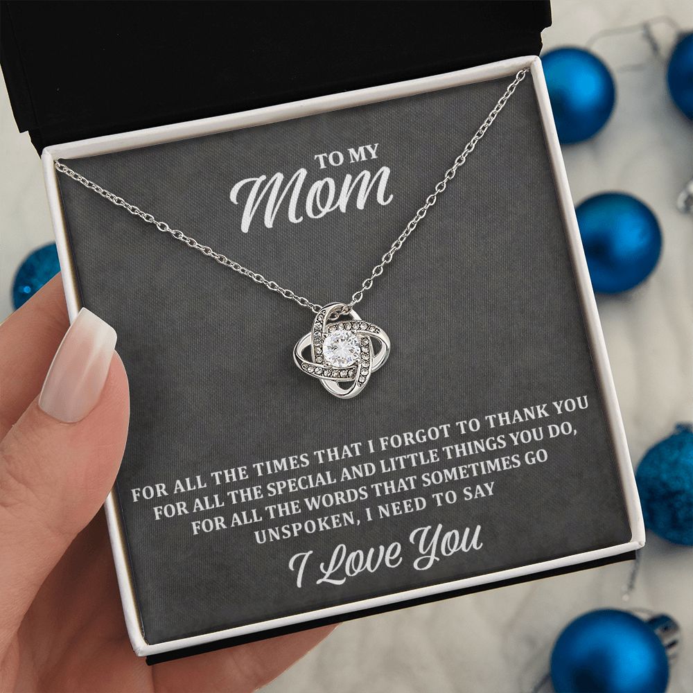 To My Mom - I Need To Say