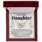 Bonus Daughter Gifts From Stepdad Stepmom Like A Daughter To Me Jewelry daughter in law necklace gift for daughter in law